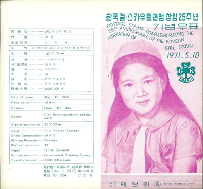 1971/ �ѱ� �ɽ�ī��Ʈ ���� 25�� �ȳ�ī��