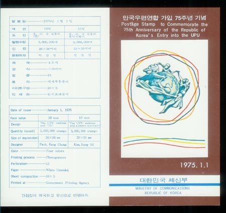 1975/ ������������ ���� 75�� �ȳ�ī�� (������)